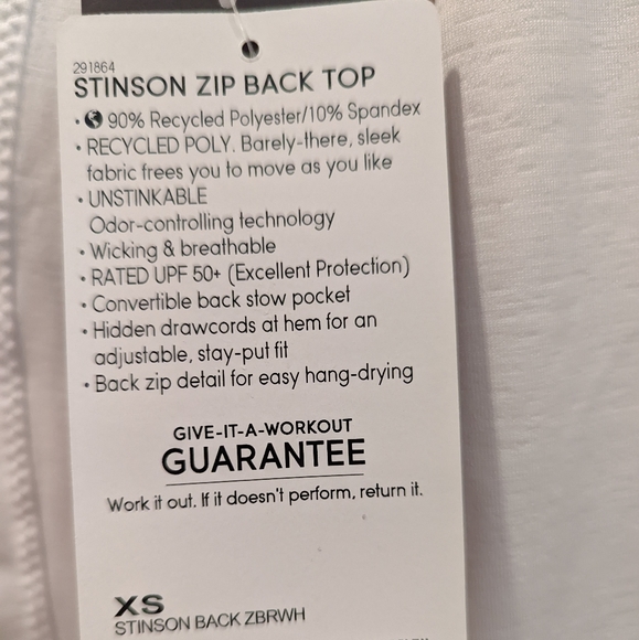 Athleta Stinson Top Rashguard XS NWT - Picture 7 of 8